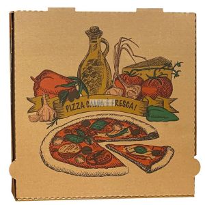 Boite  pizza calda  fresca paquet de 100