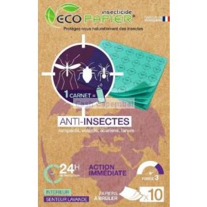 10 papiers anti-insectes naturel