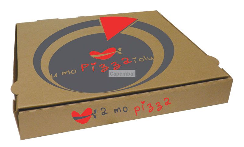 Boîte à pizza kraft