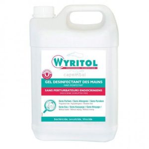 Gel hydroalcoolique dsinfectant 5 litres