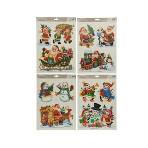 Stickers fenetre figurine