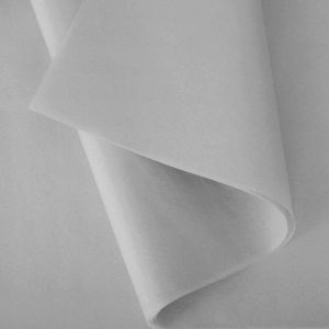 240 feuilles papier de soie gris perle 50 x 75 cm