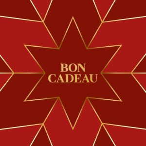 12 bons cadeau graphique rouge