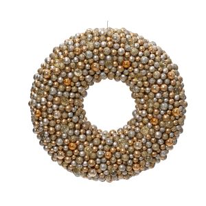 Couronne boules diamtre 50 cm x 9 cm