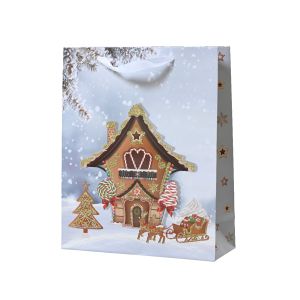 Sac cadeau maison 12 x 30 x 42 cm