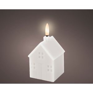 Bougie maison led 6 x 11.3 cm