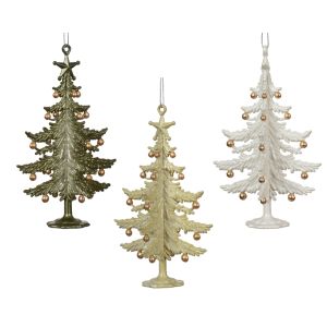 Sapin clochettes avec suspension 13 cm