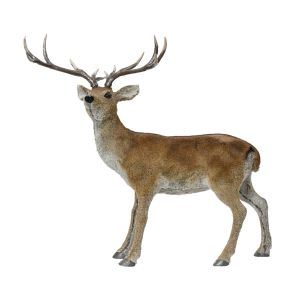 Cerf fourrure 40 x 83 x 92 cm