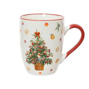 Mug porcelaine sapin 31 cl