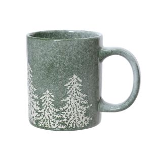 Mug gres motif sapin 31 cl