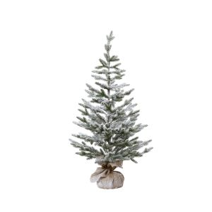 Petit sapin enneig 50 x 100 cm