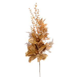 Branche fleur or 60 cm