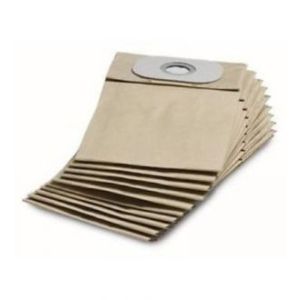 10 sacs filtrants papier karcher t201