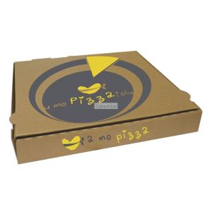Boite  pizza premium kraft paquet de 50
