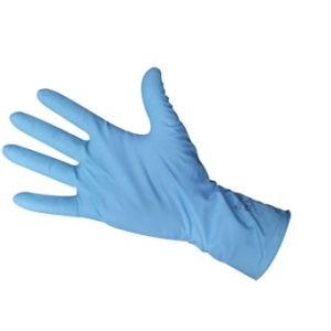 100 gants nitrile bleu non poudrs