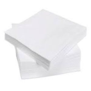 50 serviettes de table celi-ouate blanches