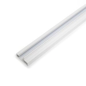 Insert aluminium pour panneau rainur longueur 120 cm blanc
