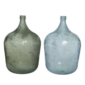 Vase verre antique d36.50 x 56 cm
