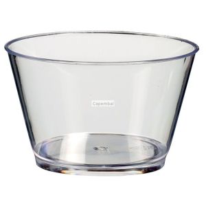 100 verres coniques transparents 150 ml