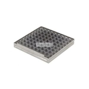 Couteau coupe-frites 8 x 8 mm inox