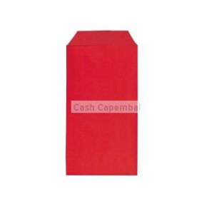 250 pochettes kraft rouge 7 x 12 cm