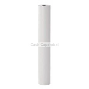 Rouleau papier cadeau kraft blanc 0.70 x 100 m