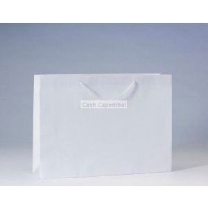12 sacs luxe pellicul blanc 46 x 10 x 33 cm