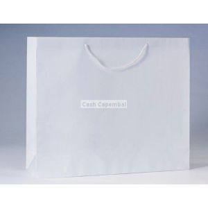 12 sacs luxe pellicul blanc 53 x 14 x 44 cm