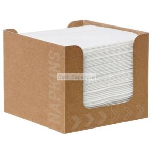 Boîtes distributrices avec 50 serviettes 20 x 20 cm